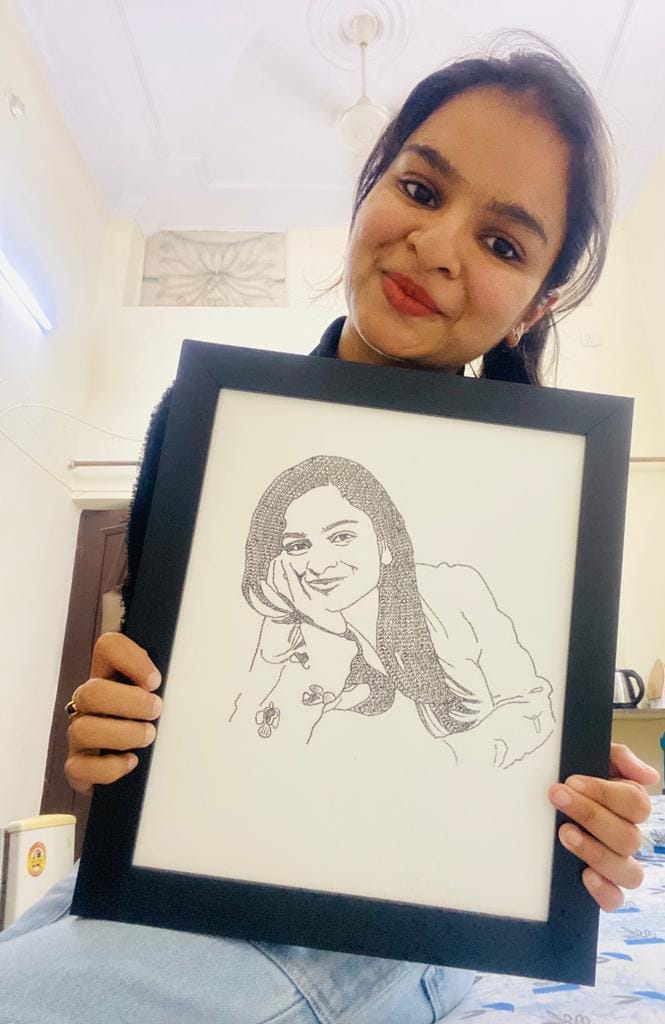 Customized Handmade pencil sketch portrait (A3 Size) (Couple Picture) :  Amazon.in: Home & Kitchen